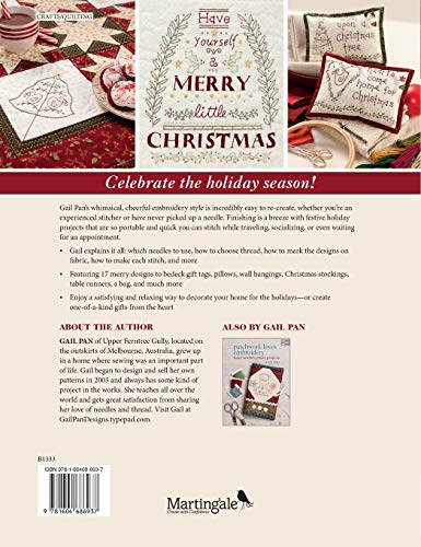 Christmas Patchwork Loves Embroidery: Hand Stitches, Holiday Projects