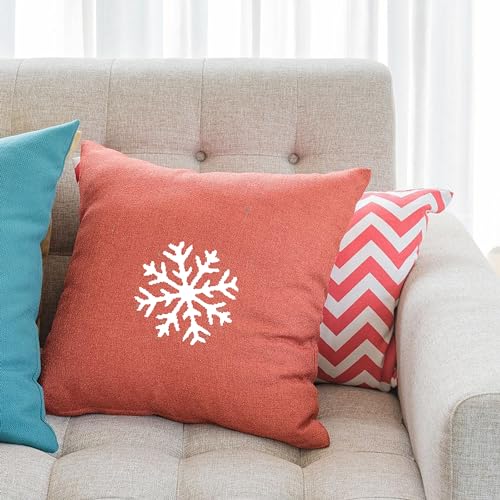 GLOBLELAND 4 Sheets Snowflake Firework Water Soluble Embroidery Pattern - color: Snowflake Firework