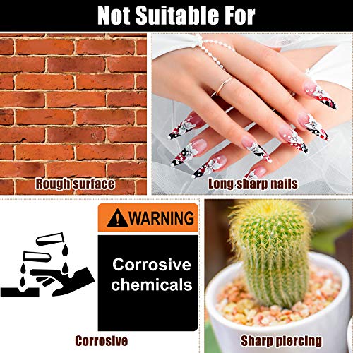 Frienda 30 Pcs Silicone Gel Finger Protector, 2 Sizes(White) - color: White