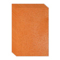 PATIKIL 2mm(1/10") Thick Non Adhesive Glitter Foam Sheet 16x24inch(40x60cm) Orange, EVA Shiny Foam Board for Craft, 6 Pcs - color: Orange