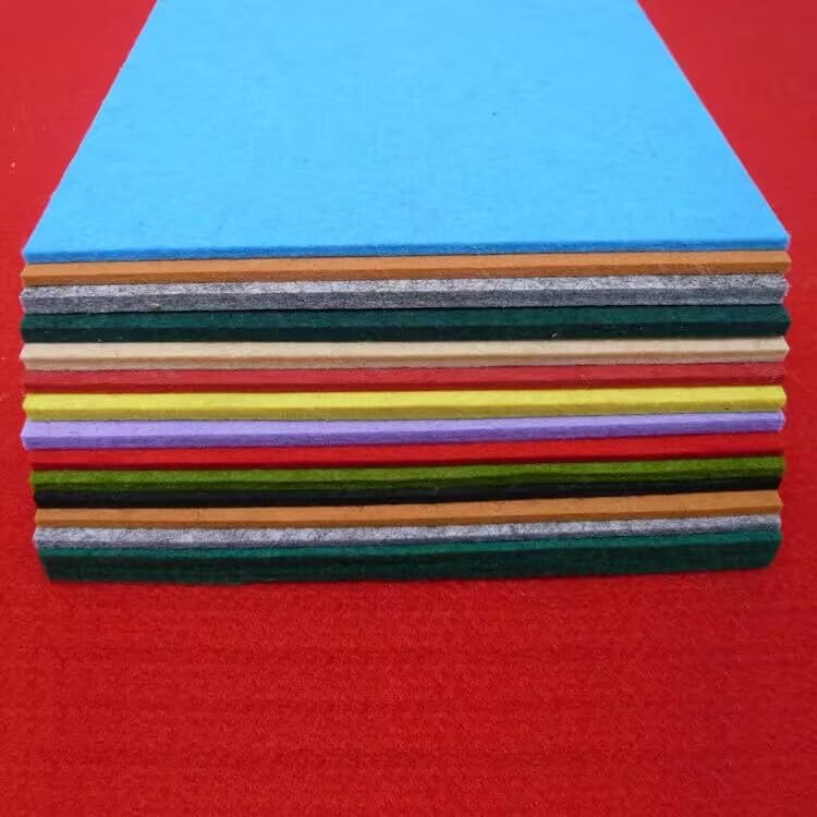 YYCRAFT Thick Stiff Felt Sheets Thick Felt 9 Inch X 12 Inch (Thickness:3.2mm) - 10 Pcs Pack, Tan - color: Tan