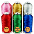 New brothread Huge Spools Embroidery Machine Thread -6 Christmas Colors - color: 6xCHRISTMAS COLORS