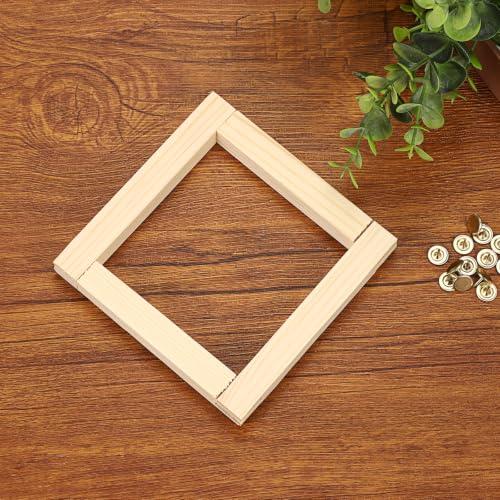 OwnMy 5 Inch Needlepoint Stretcher Bars Wood Stretcher Bars for Needlework - size: 5 Inch