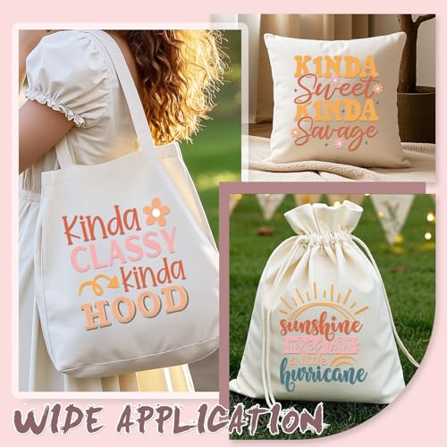 Dazoratix Funny Sarcastic Iron on Transfers - 20 Sheets Boho Sarcasm Ready to Press Black Humor Heat Transfer Clothing Patches Appliques Decals T-Shirts Women DIY Crafts Clothes Pillow Bag Decorations - style: Funny Sarcastic