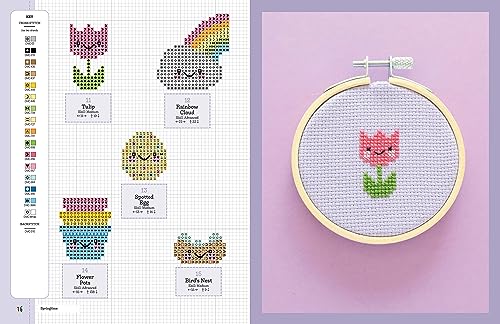 Cute Kawaii Cross Stitch: Over 400 super adorable patterns