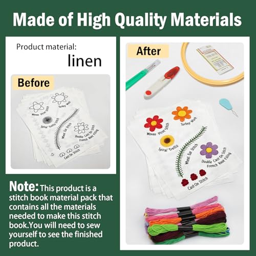 Kenburg Embroidery Stitch Book for Beginners