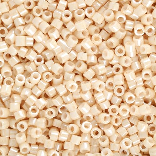 Miyuki Delica Seed Beads - color: DB0205 - Ceylon Beige
