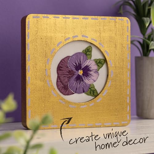 Bucilla, Embroidery Hoop Square Frame, Fits 3" Embroidery Hoop - size: 3", style: Square