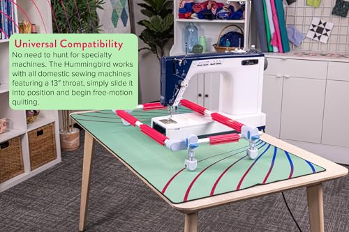 Table Top Hoop Quilting Frames | Hoop Quilting Frames for Domestic Machines (Hummingbird) - style: hummingbir