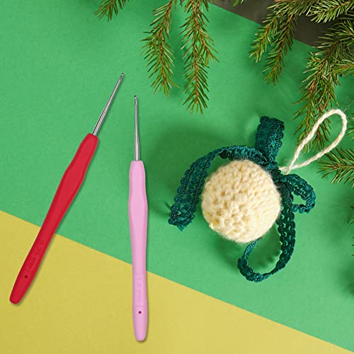 Small Size Crochet Hook Lace Crochet Needle QLRFFLJOY 1.25mm Crochet Hook Embroidery Thread Knitting Weaving Tool DIY Lace Yarn Crochet Needles (1.25 mm) - size: 1.25 mm