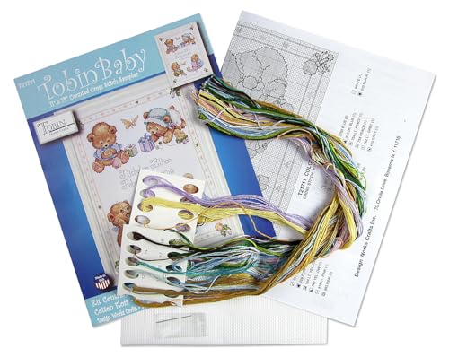 Baby Bears Sampler Counted Cross Stitch Kit