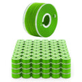 Mandala Crafts Green 15J SA156 Prefilled Bobbin Thread, 144 PCs - color: Green, size: Size A 144 X 142 Yards