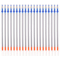 HARFINGTON 100pcs Disappearing Ink Fabric Marker Pen Refills Marking Tracing Tools, Silver Tone - color: Silver Tone