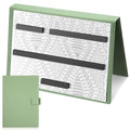 Flutesan 1 Pcs Knitting Pattern Holder, Fold up Cross Stitch Knitting Chart Keeper with Replacement Magnets, Magnetic Cross Stitch Accessories (Folded Size 6.1 x 9 Inch,Sage Green) - color: Sage Green, size: Folded Size 6.1 x 9 Inch