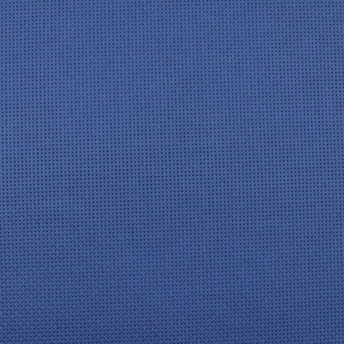 KCS 19" x 28"(48cmx72cm) 11 Count Cotton Aida Cloth Cross Stitch Fabric (Jeans Blue) - color: Jeans Blue