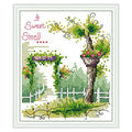 Howie's Needlepoint 14CT Pre-Printed Cross Stitch Kits,Embroidery Patterns Starter Kits,Needlepoint Kits - Spring - color: Spring