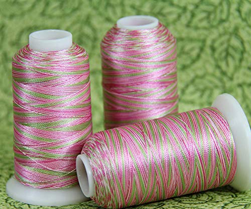 ThreadArt Polyester Machine Embroidery Thread, 1000M 40wt, Halloween - color: Halloween