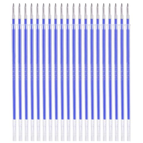 Heat Erasable Pen Refill, Precise Auto Vanishing Fabric Marker for Sewing Quilting Plastic Steel Tip Black 13cm 100pcs