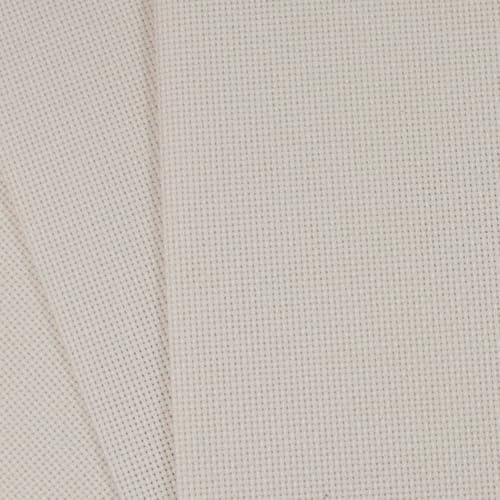 KCS 4/6 pc of 12" x 18"(30cmx45cm) 18CT Counted Cotton Aida Cloth Cross Stitch Fabric (4 pc, Ecru) - color: Ecru, size: 4 pc