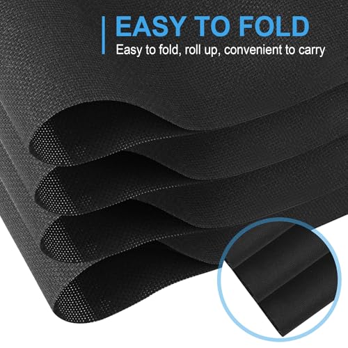 Cross Stitch Fabric 11 Count Aida Cloth 59 x 39 Inch Large Size Classic Reserve Cross Stitch Supplies Embroidery Fabric Cloth Cross Stitching for Home DIY Craft Embroidery Decoration Handmade, Black - color: Black, size: 11 CT 59 x 39In
