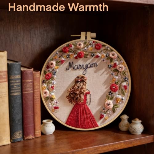 Wedding Photos Embroidery Starter Kit, Valentine's Day Gifts，DIY Needle Punch Kit, Punch Needle Kits for Beginners,Include Pre-Printed Fabric,Tools,Embroidery Hoop,Threads. (Wedding Photo No. 2) - color: Wedding Photo No. 2