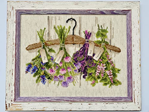 RIOLIS 1717 Herbs Counted Cross Stitch Kit 11.81 x 9.45 in - style: Herbs 1717
