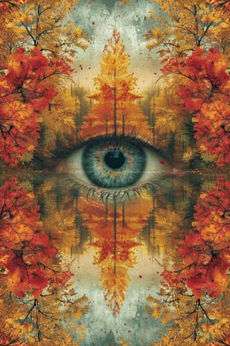 Moohue DIY Counted Stamped Cross Stitch Kits for Adults 14 Count Cross Stitch Patterns Eye Trees Printed Cross Stitch Kits for Adults (Eye Trees) - color: Eye Trees