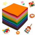 120 Pcs Craft Felt Sheets, 40 Colors 4 x4 Inch Felt Fabric DIY Crafts
