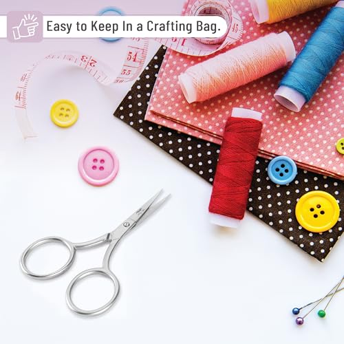 Mr. Pen- Embroidery Scissors Curved, 2 Pack, 3.5 Inch - size: 2 pcs