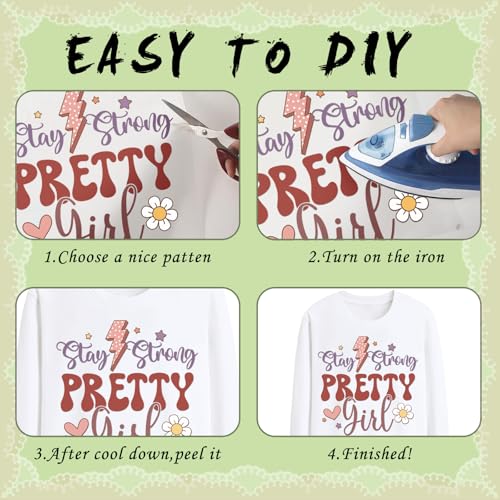 Dazoratix Chicken Iron on Transfers - 20 Sheets Colorful Floral DTF Ready to Press for T Shirts Farm Heat Patches Stickers Vinyl Designs Decals for Clothing Clothes Pillow Bag Hat DIY Craft Decoration - style: Chicken