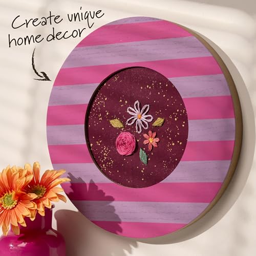 Bucilla Embroidery Hoop Circle Frame, Fits 6" Embroidery Hoop - size: 6", style: Circle