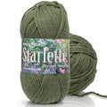 Mary Maxim Starlette Yarn, Soft Acrylic Green Yarn, 3.5 OZ, 180 Yards - color: Deep Green