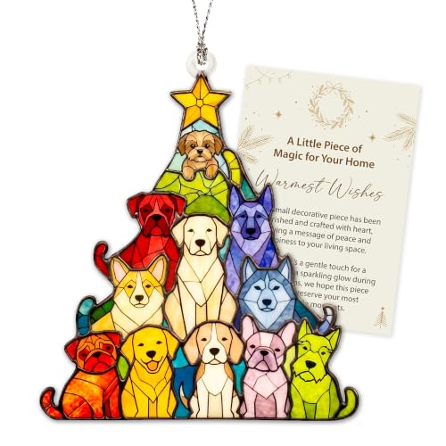 Dog Ornaments for Christmas Tree, Dog Christmas Ornaments 2026, Dogs Lover - color: Dog Tree