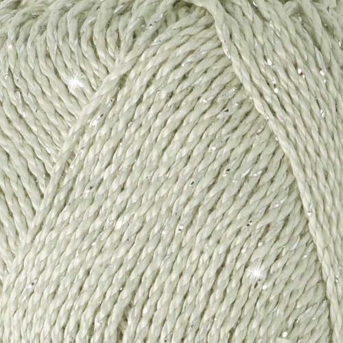 Scheepjes Catona Shine Cotton Yarn 50 g - Light Silver 172-S - color: 172-S Light Silver - Silver