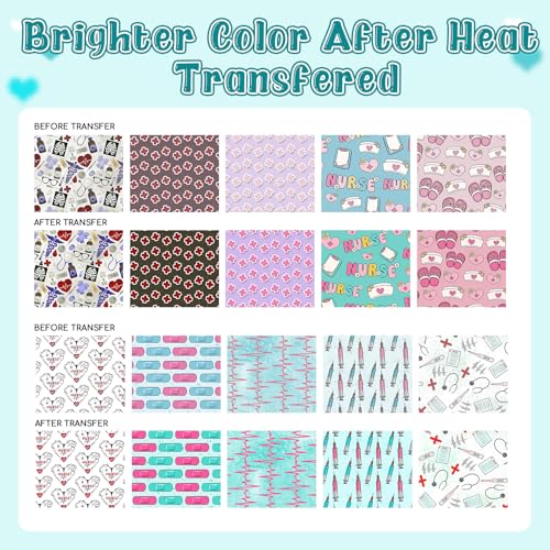 Nurse'day Sublimation Transfer Ink Paper 10pcs 12 * 10in - color: nurse-10
