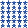 PAGOW 30 Pcs Star Iron on Patch, 1 Inch Sew on Star Embroidered Patches - color: 30 Blue