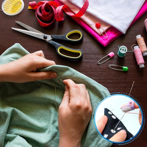 FIKLOTA 2 PCS Thimble Finger Protector