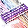 Embroidery Floss Bobbins 50 Positions Thread Organizers for Cross Stitch - color: Purple