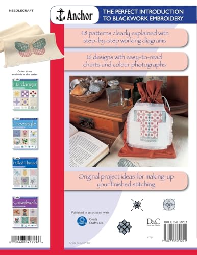 New Anchor Book of Blackwork Embroidery Stitches