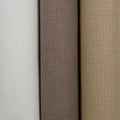 KCS 3 pc of 15" x 18"(38cmx45cm) 18 Count Cross Stitch Cotton Aida Cloth Needlework Rolled Fabric Box,18CT,Antique White +Coffee+Khaki - color: Antique White +Coffee+khaki, size: 18CT