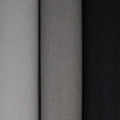 KCS 3 pc of 15" x 18"(38cmx45cm) Counted Cross Stitch Cotton Aida Cloth Needlework Rolled Fabric Box,18CT,Medium Grey+Dark Grey+Black - color: Medium Grey+dark Grey+black, size: 18CT