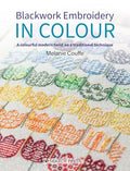 Blackwork Embroidery in Colour: A colourful modern twist on a traditional technique