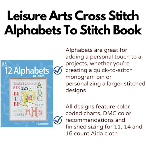 Alphabets to Stitch- Find the Perfect Alphabet to Personalize your Cross Stitch Projects