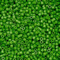 John Bead 25g Cylin Beads Opaque Grass Green 11/0 Glass Cylindrical Seed Beads for Jewelry Bracelets Necklaces Earrings Making Embroidery - color: Grass Green