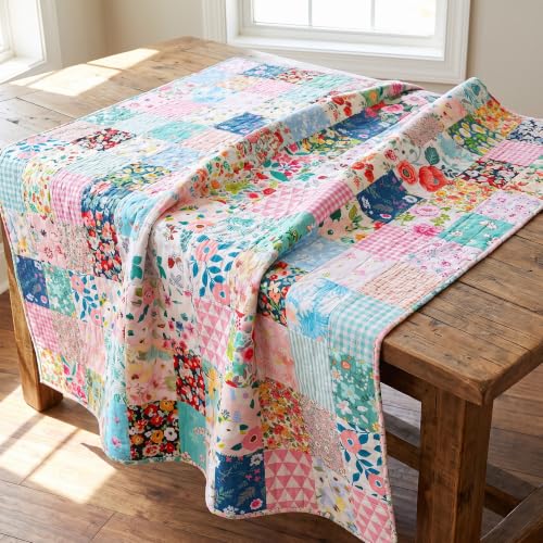 Tegeme 40 Pcs Floral Jelly Fabric Strips for Quilting 2.55" Patchwork Craft - color: Fresh Style