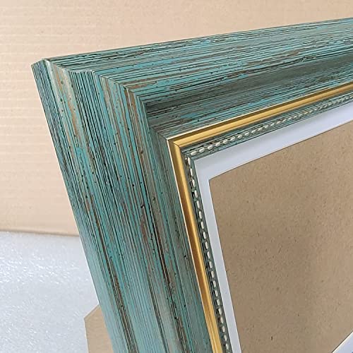 Picture Frame 5x5 Blue Square Photo Frame Desktop Display Mount on the wall. Front opening 4.8x4.8. Plastic Panel (not Glass), Plastic Packaging (not Carton).Tips, Peel Off The Panel's Film. - color: Blue, size: 5x5