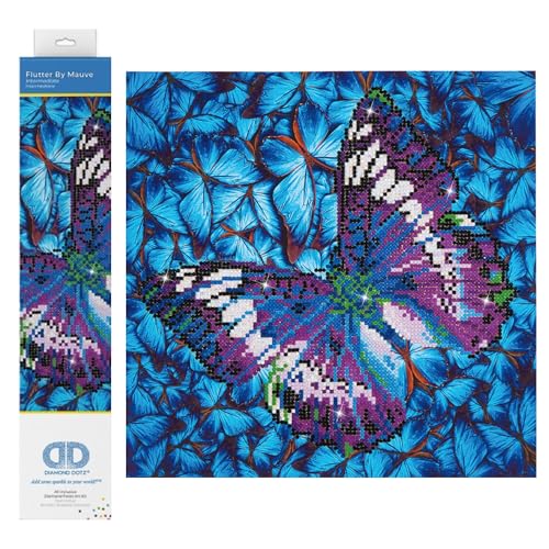 DIAMOND DOTZ Flutter By Mauve Butterflies Diamond Painting Kit Adults