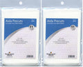 Design Works Crafts 11 Aida Fabric Pre-Cut for Counted Cross Stitch-White, 15" x 18" (Pack of 2) - size: 15" x 18" (Pack of 2)
