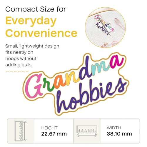 Aspen Lane Magnetic Needle Minder Needlepoint Accessory (Grandma Hobbies) - color: Grandma Hobbies
