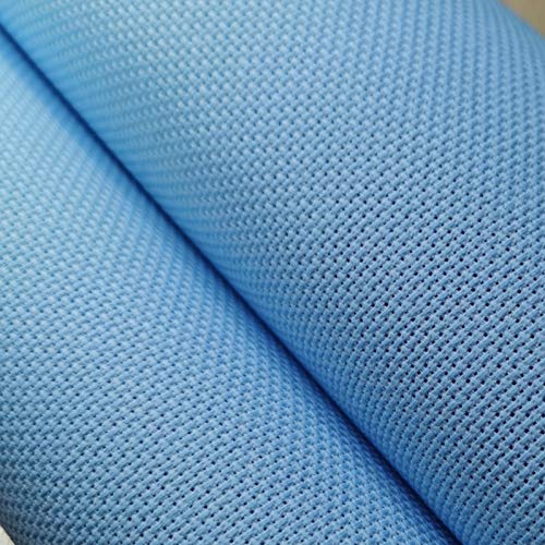 19" x 28" 18CT Counted Cotton Aida Cloth Cross Stitch Fabric (Light Blue) - color: Light Blue